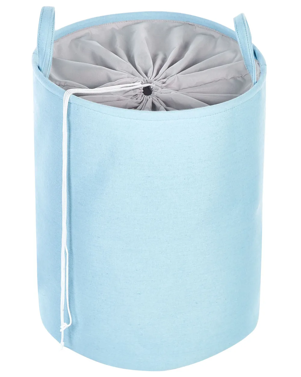 Set of 3 Baskets ARCHA Cotton Light Blue_849703