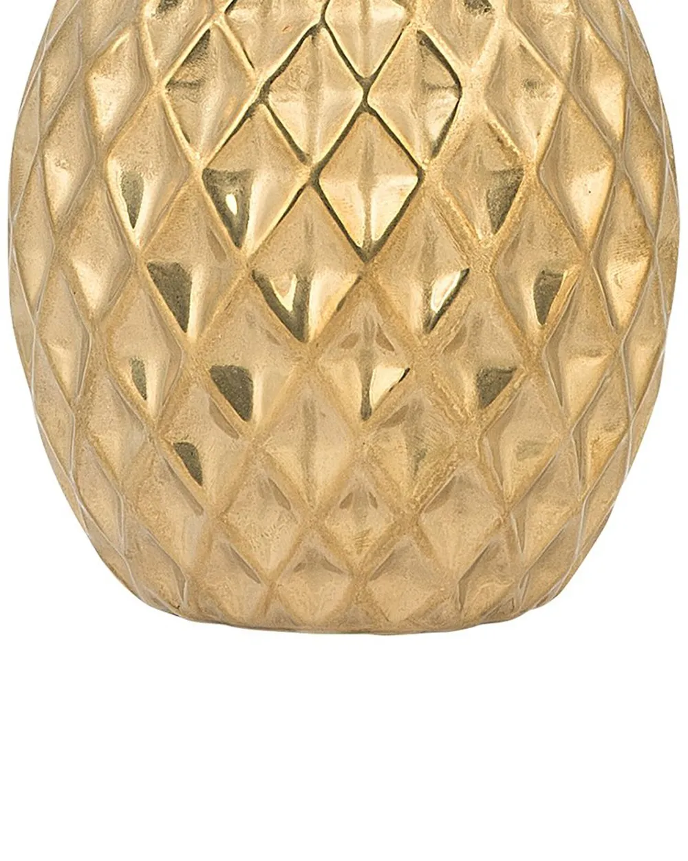 Koriste Ananas TYANA Keramiikka Kulta_796323