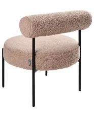 Armchair ALPHA Boucle Taupe_958346