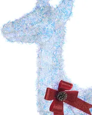 Outdoor Decoration LED AURENNE 110 cm Deer White_1018832