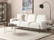Soffa 3-sits SOVIK Bouclé Off-White_899679