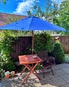 Market Parasol 270 cm TOSCANA Navy Blue