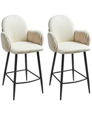Baarituolisetti 2 kpl AMITY Kangas Vaaleanbeige_963656