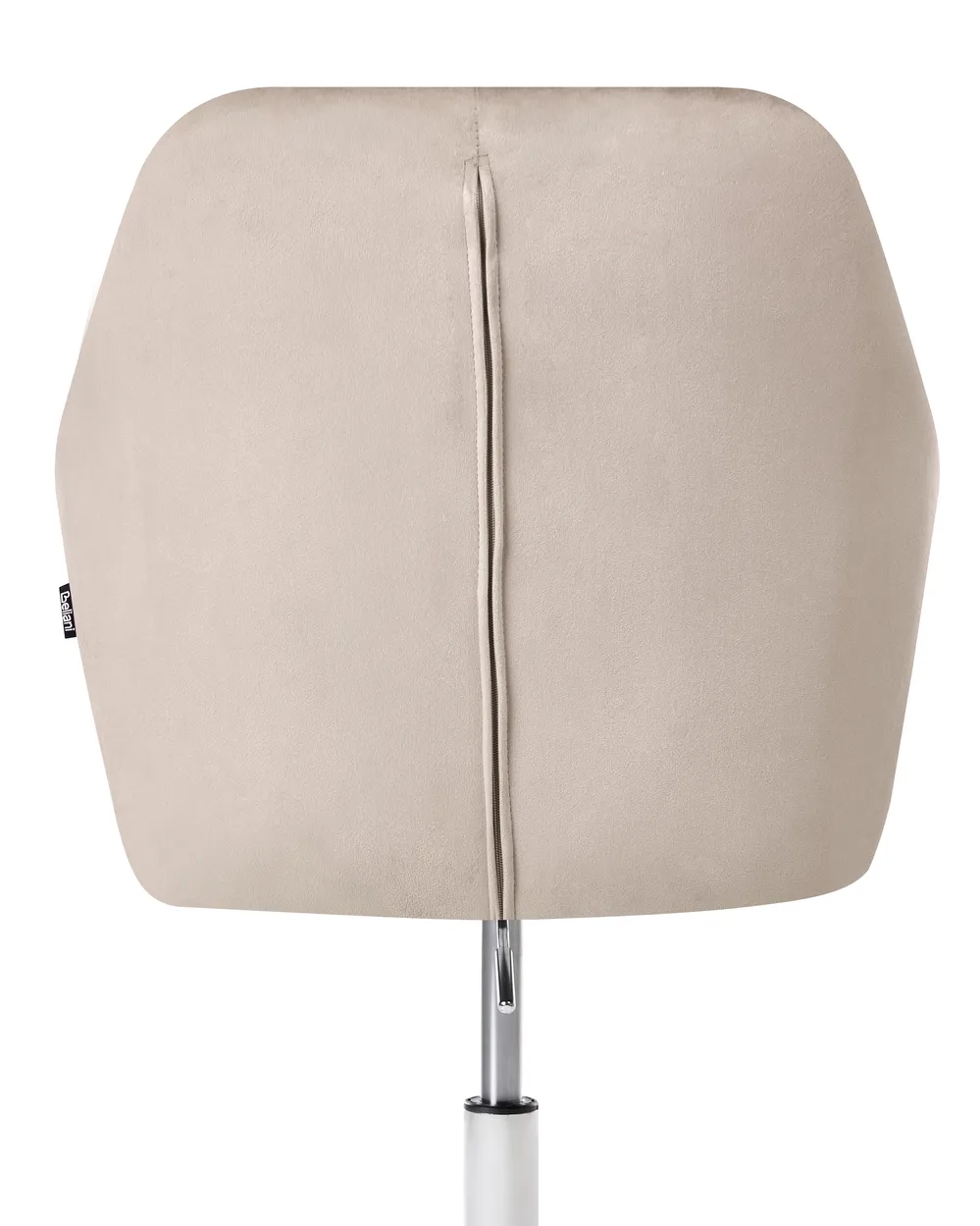 Skrivbordsstol VELORIA Sammet Beige_1062123