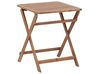 Garden Side Table PARAGGI 60 cm 60 cm Certified Acacia Wood Brown