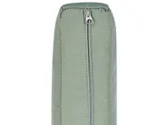 Garden Corner Sofa with Table 5 Seater MESSINA Metal Green Left Hand_929492