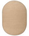 Shaggy Rug DEMRE Beige 160 x 230 cm
