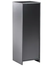Kirjahylly 3 tasoa ZEHNA 117 cm Musta_1026525