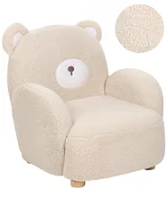 Barnfåtölj Nallebjörn BOO Bouclé Beige_886962