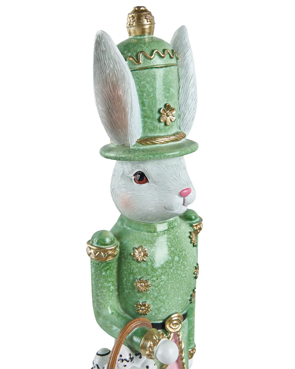 Set of 2 Figurines Rabbit MORUD Multicolour_1073002