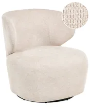 Svängbar fåtölj ALVDAL Beige_1001116