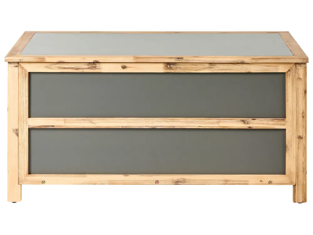 Storage Box ACATE 121 cm 72 cm Concrete Grey_960009