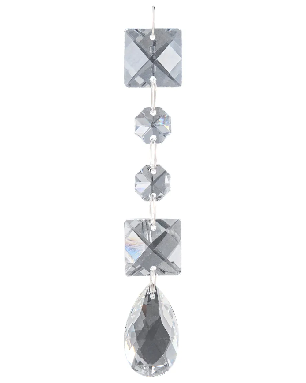 Set of 35 Baubles BLING Glass Gold_1028334