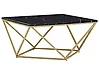 Coffee Table MALIBU Black Marble