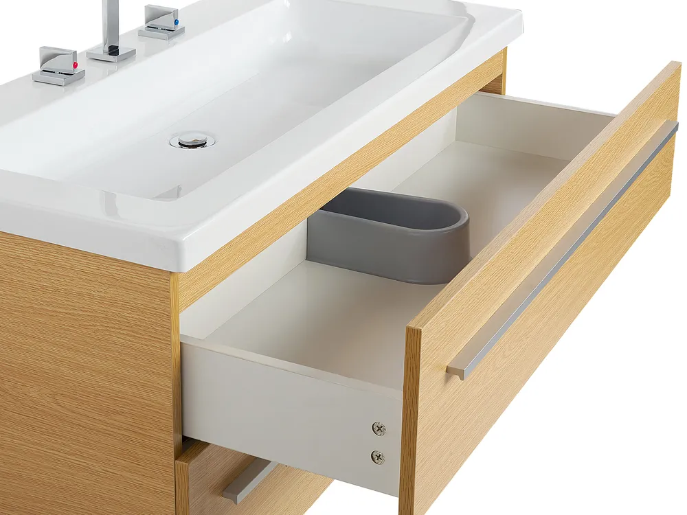 Bathroom Vanity Set ALMERIA Beige_768671