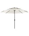 Market Parasol 285 cm BIBIONE Light Beige