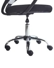 Office Chair SOLID Black/ White_966843