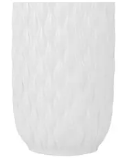 Dekorationsvas EMAR 31 cm Stengods Vit_796072