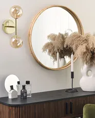 Vägglampa RAMIS Metall Guld_842627