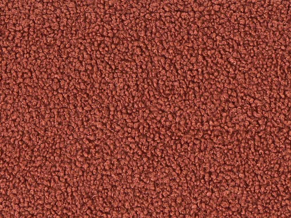 Upholstered Bench WOLFEBORO Boucle Golden Brown_1066767
