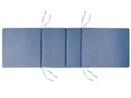 Sun Lounger Pad Cushion TOSCANA/JAVA/AMANTEA PREMIUM 189 x 58 cm Blue_1070409