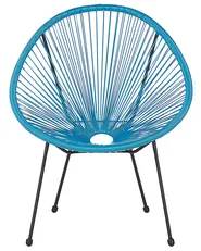 Garden Chair ACAPULCO II PE Rattan Blue_813799