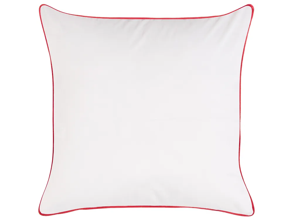 Set of 3 Decorative Cushions XAVIA 30 x 50 cm 45 x 45 cm White Christmas Motif_1164611
