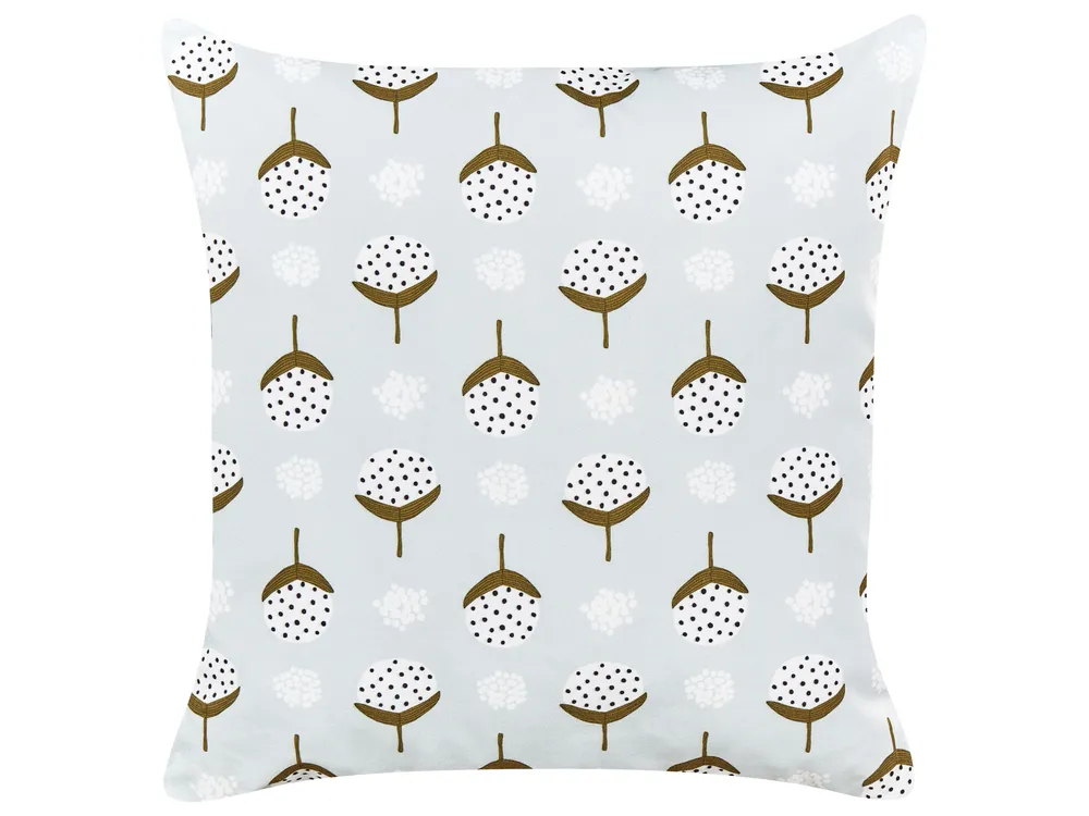 Ulkotyynysetti 2 kpl CUNEO Geometrinen kuvio 45 x 45 cm Vihreä_882836