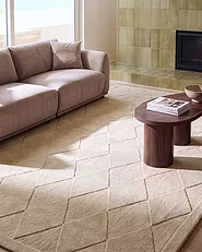 Matto LUNARA Vaaleanbeige 160 x 230 cm Villa_1131763