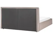 Ottoman Bed MOISSAC Fabric Taupe 180 x 200 cm (EU Super King)_873940
