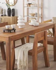 Garden Chair LIVORNO Acacia Wood Brown_820065