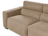 Sofa 3 Seater FAUSKAN Fabric Brown_969012