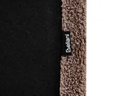 Bed Boucle ALBI 140 x 200 cm (EU Double) Brown_981597