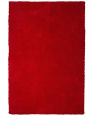 Korkeanukkainen matto DEMRE Punainen 160 x 230 cm_738979