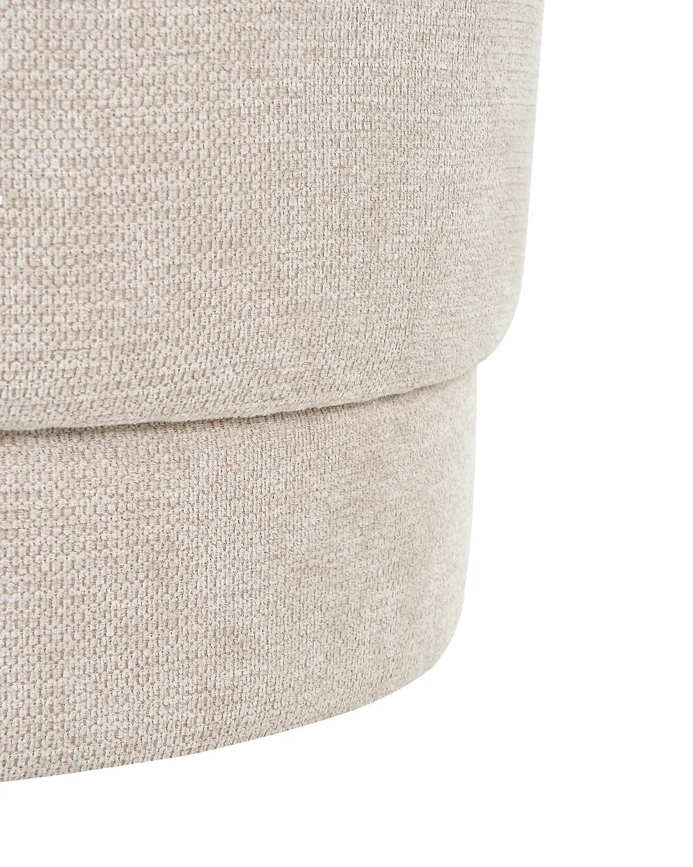 Swivel Armchair KARVIA  Fabric Light Beige_1165212