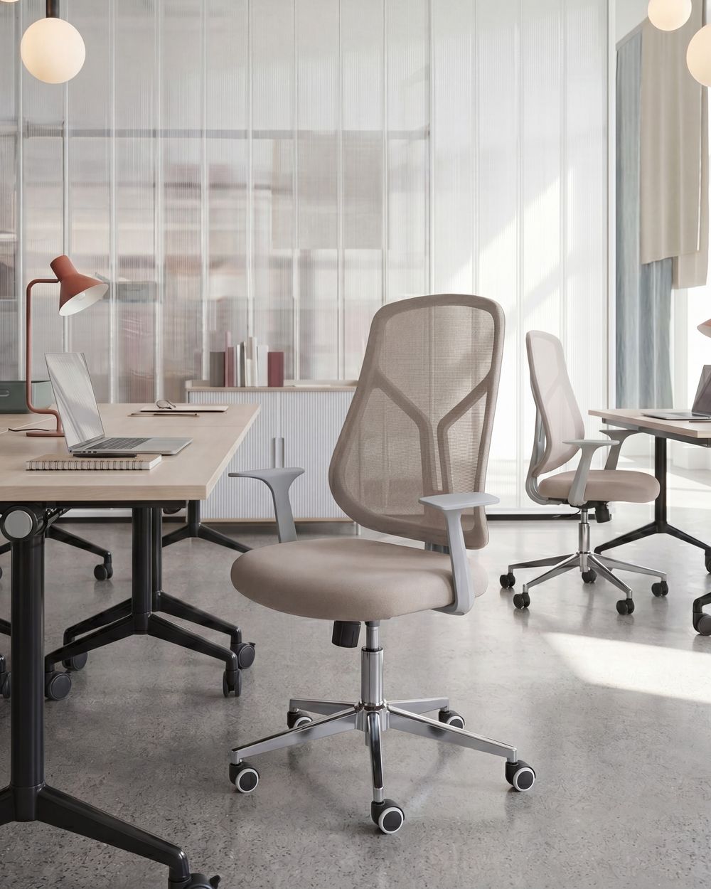 Kontorstol NUVINER Beige
