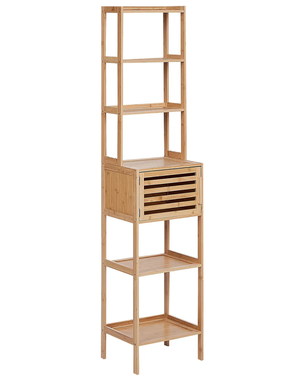 Shelving Unit LEHI Bamboo Light Brown