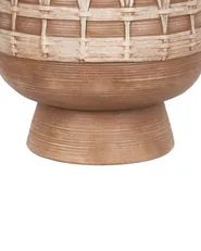 Kukkaruukku CICUTA 22 cm Vaaleanruskea_937306