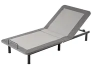 Electric Adjustable Bed Base BRUNOY 80 x 200 cm (EU Small Single) Grey_991517