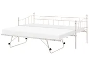 Daybed Metal LOUANNEC 90 x 200 cm (EU Single) Extendable Beige_1118312