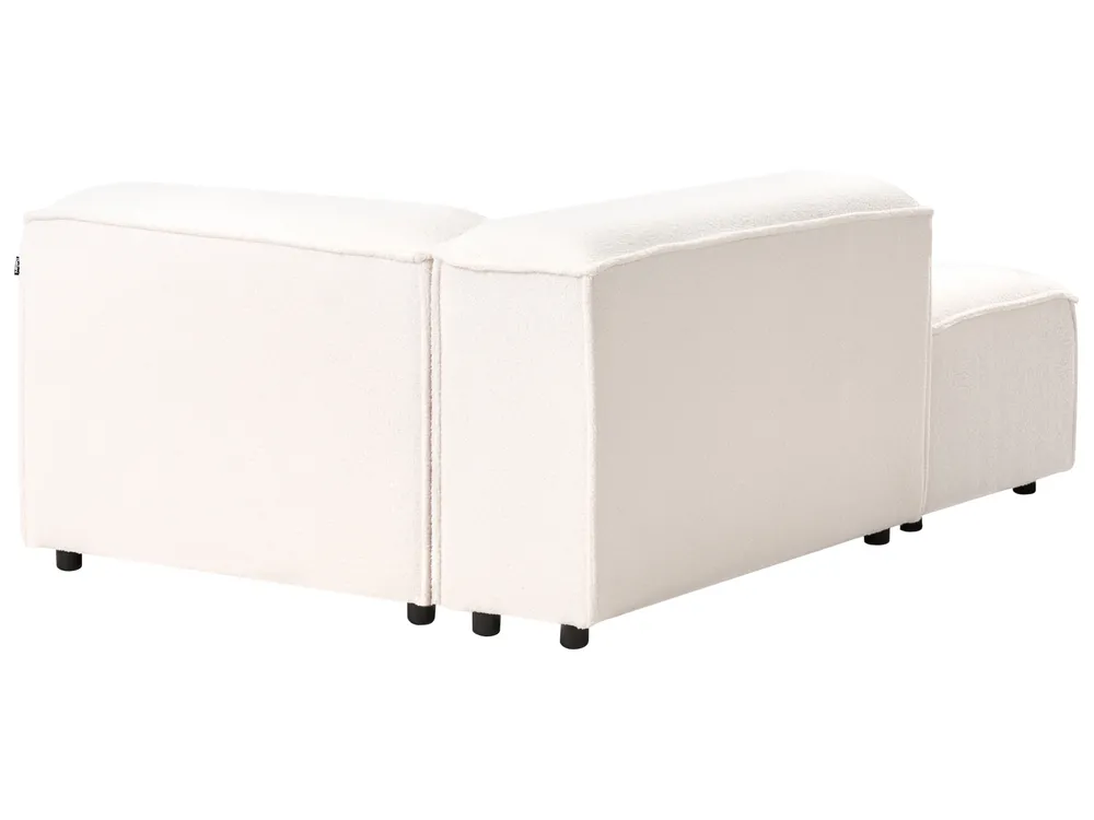 Högervänd schäslong ARDAL Bouclé Off-White_908223