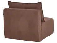 Modular U-Shape Sofa NERBO Boucle Brown_1034442