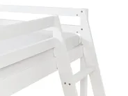 Loftsäng Furu STAPLE 90 x 200 cm med rutschkana Vit_987728