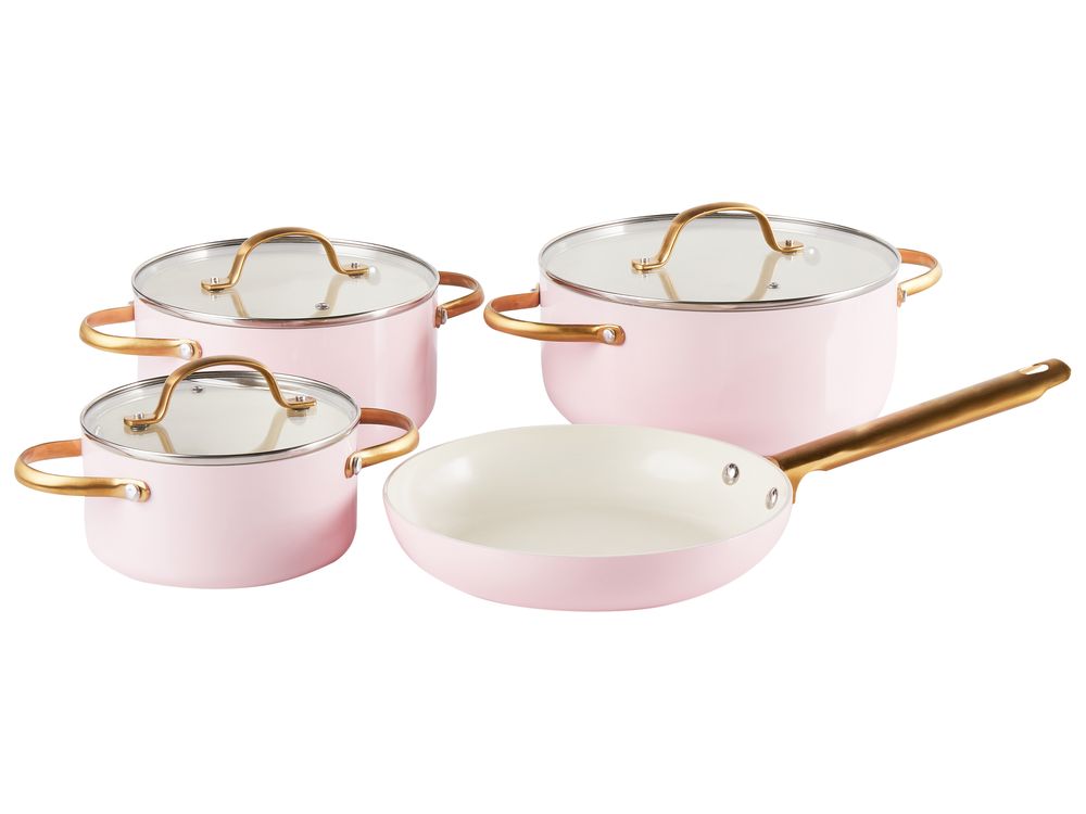 Keittoastiasetti 7 osaa ELITE PRO Pastellipinkki