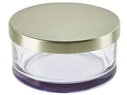 Set med badrumstillbehör i 4 delar TELMA Glas Mörklila_825206