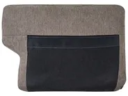 Sofa 3 Seater LOUSTO Fabric Brown_1044029