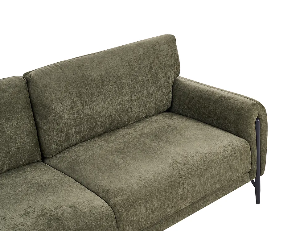 Sofa 3 Seater SKARO Chenille Green_1156685
