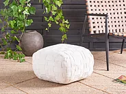 Sittpuff BODLA Syntetiskt material Vit_1155631