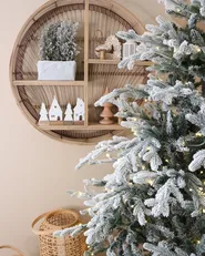 Luminen joulukuusi BRISCO 210 cm Valkoinen_900440