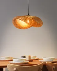 Pendant Lamp BALHA Bamboo Wood Natural_934725